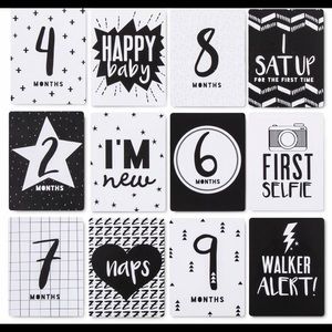 Cloud island Baby Milestone Cards